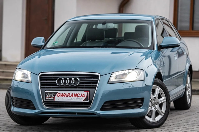 Audi A3 cena 31000 przebieg: 262122, rok produkcji 2010 z Jedlicze małe 379